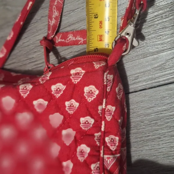 Vera Bradly Small Quilted Crossbody Bag-Purse - Picture 5 of 6